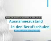 Wie gehen Berufsschulen mit der Corona-Krise um?