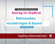 Antrag der FDP BAYERNPARTEI Bahnausbau Daglfing – Johanneskirchen voranbringen