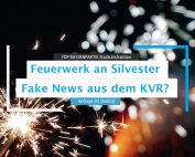 Feuerwerk an Silvester – Fake News aus dem KVR?