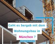 Anfrage Wohnungsbau in München