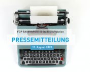 Pressemitteilung FDP BAYERNPARTEI