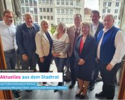 Zu Gast: Vorstand des Münchner Hotel- und Gaststättenverbands DEHOGA