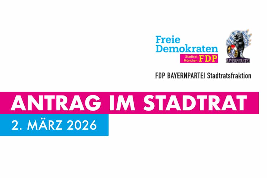 Dringlichkeitsantrag: Tempo 30 auf der Landshuter Allee Dringlichkeitsantrag zu juristischen Pannen und Führungschaos im Rathaus FDP BAYERNPARTEI fordert Aufklärung zum Desaster an der Landshuter Allee